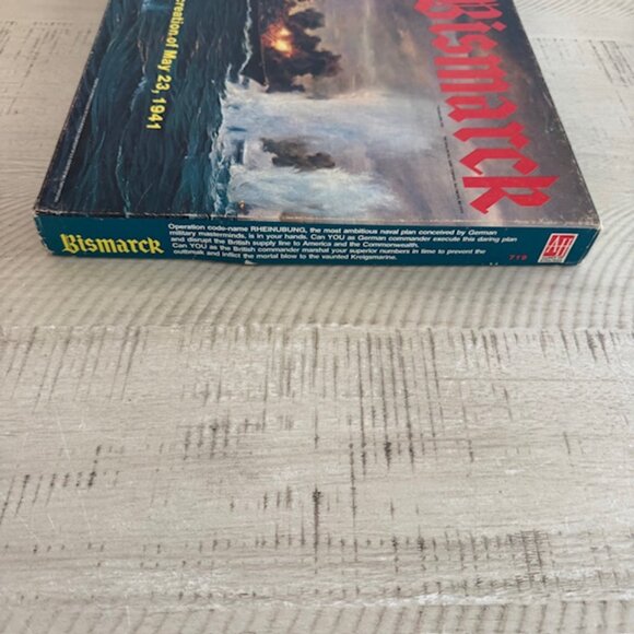 Rare, vintage 1978 Avalon Hill Bismark - Picture 10 of 11